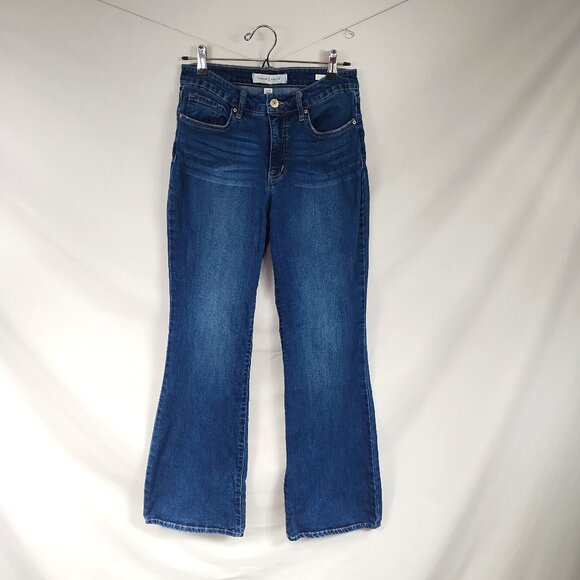 Vintage America Denim - Vintage America Women’s Vintage Sneaker Bell Flare Blue Jeans Size 6/28
